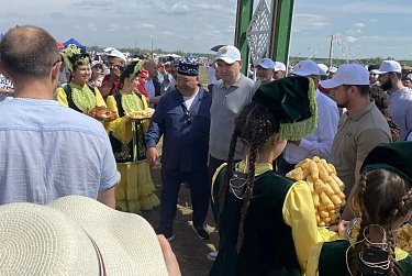 В Соль-Илецке прошел фестиваль казахской культуры «Степной Той»